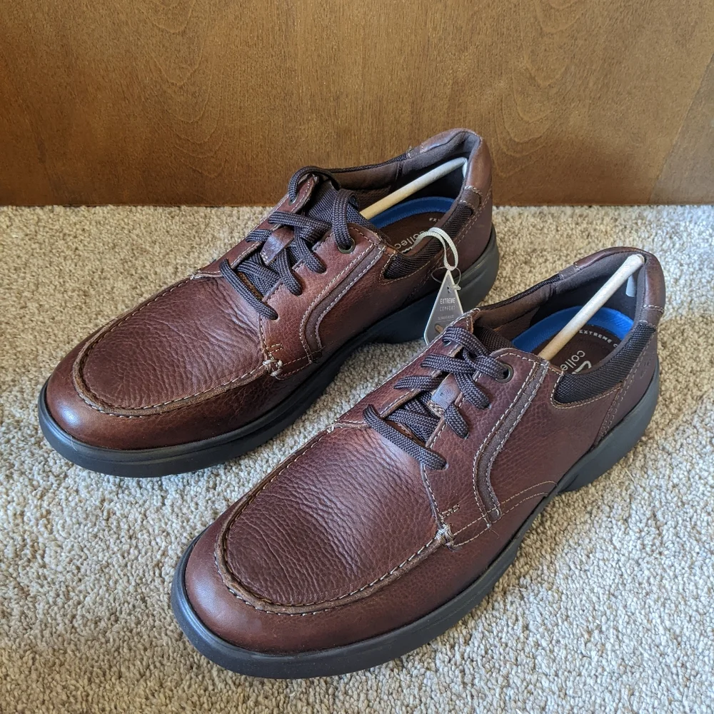 NEW IN BOX Clarks Men's Bradley Vibe Oxford, 13W - Picture 2 of 6